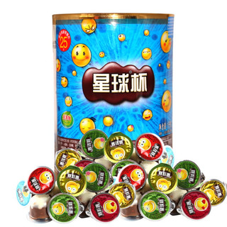  星球杯 经典怀旧 儿童零食  星球杯桶装1000g（20g/个） 1000g