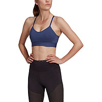 adidas 阿迪达斯 Light Bra 女子运动内衣 GH8218 蓝色 XXL