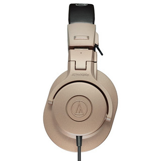 audio-technica 铁三角 M30x CG 耳罩式头戴式动圈有线耳机 金色特别版 3.5mm