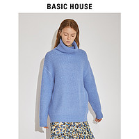 BASIC HOUSE 百家好 HTKT727A 女款高领时尚毛衣