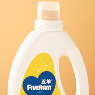 FIVERAMS 五羊 宝宝专用洗衣液 1.2kg*3瓶