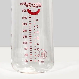 evorie 爱得利 晶钻系列 A99 玻璃奶瓶 300ml 2月+