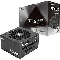 seasonic 海韵 FOCUS PX-550 白金牌（92%）全模组ATX电源 550W