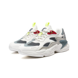 xtep 特步 复古厚底老爹鞋男款时尚休闲鞋