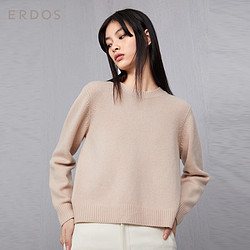 ERDOS 鄂尔多斯 E296A002A 女士针织衫