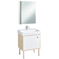 KOHLER 科勒 利奥系列 K-24657T 北欧浴室柜组合 60cm 白色