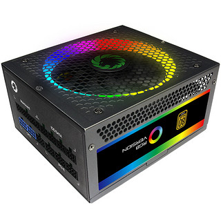 GAMEMAX 游戏帝国 RGB-550 金牌（90%）全模组ATX电源 550W