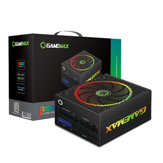 GAMEMAX 游戏帝国 GM-600 全模组ATX电源 600W