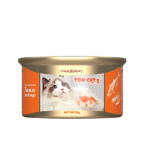 PAKEWAY 派可为 厨房系列 吞拿鱼鲜虾幼猫猫粮 主食罐