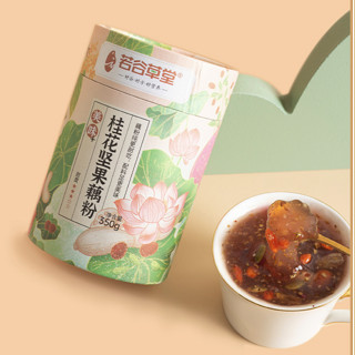 若谷草堂 桂花坚果藕粉 350g