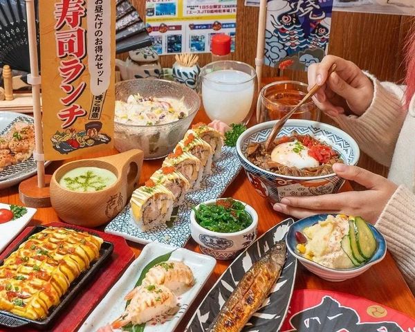 杭州4店通用，古奈屋日本料理双人餐 138元