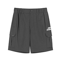 2021夏新款男子运动裤舒适休闲短裤居家男 XL 炭灰色