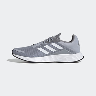 阿迪达斯官网 adidas DURAMO SL 男鞋低帮跑步运动鞋FY6680 银色/亮白/三度灰 40.5(250mm)