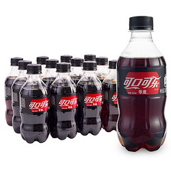 Coca-Cola 可口可乐 整箱300ml迷你小瓶可乐饮料汽水碳酸饮料饮品夏季可口雪碧芬达 零度可乐300ml