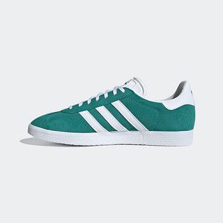 adidas Originals 阿迪达斯官网 adidas 三叶草 GAZELLE 男鞋经典运动鞋FU9672 绿/白 42(260mm)