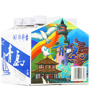 LANGYATAI 琅琊台 青岛小酒 42%vol 浓香型白酒 100ml*6瓶 整箱装