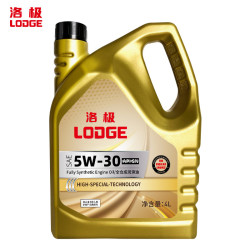 LODGE 洛极 5W-30 SN 全合成机油 4L