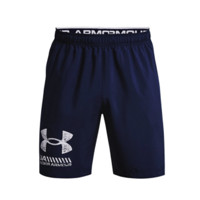 UNDER ARMOUR 安德玛 Graphic 男子运动短裤 1362286-408 深蓝色 M