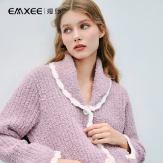 秋冬月子服哺乳孕妇睡衣可外穿产妇产后喂奶家居服女 香芋紫(两件套) M