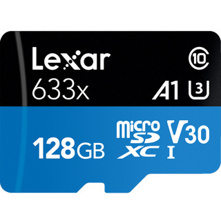 Lexar 雷克沙 633x microSD存储卡 128G（UHS-I、V30、A1)