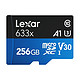 Lexar 雷克沙 633x Micro-SD存储卡 (UHS-I、V30、U3、A1)