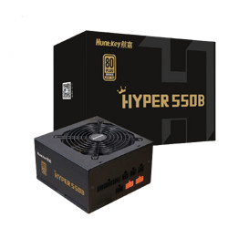 Huntkey 航嘉 HYPER 550B 电脑电源 铜牌（85%）550W 全模组化