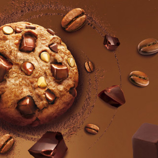 亿滋 趣多多 曲奇饼干组合装 4口味 1.228kg（咖啡味340g+黑咖啡味288g+莓莓抹茶味320g+缤纷豆340g）