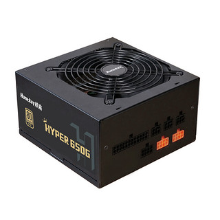 Huntkey 航嘉 HYPER 650G 金牌（90%）全模组ATX电源 650W