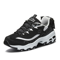 SKECHERS 斯凯奇 13168-BKW 女士老爹鞋