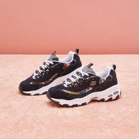 SKECHERS 斯凯奇 13082-BKW 女士老爹鞋