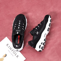 SKECHERS 斯凯奇 13142-BKW 女款老爹鞋
