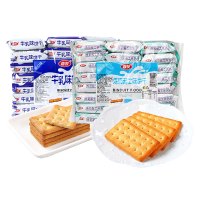 嘉友 早餐饼干（牛乳味+炼奶味）468g*2袋