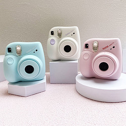 富士instax拍立得mini7+相机mini7C升级款一次成像傻瓜相机学生款