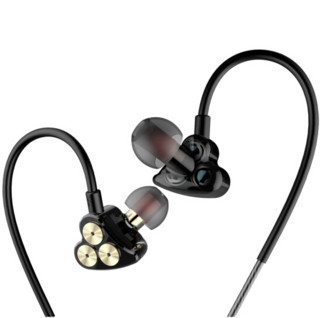 bboooll 波耳 BO- T1 入耳式挂耳式有线耳机 黑色 3.5mm