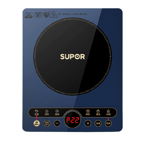 SUPOR 苏泊尔 悦彩系列 C22-IH65E8 电磁炉 蓝色