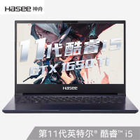 Hasee 神舟 战神S7-2021S5 14英寸游戏笔记本电脑（i5-1135G7、16GB、512GB、GTX1650Ti）