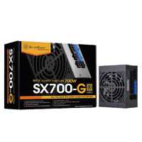 SILVER STONE 银欣 SFX系列 SX700-G 金牌（90%）全模组SFX电源 700W