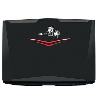 Hasee 神舟 战神 Z7M-KP5GS 15.6英寸 游戏本 黑色(酷睿i5-7300HQ、GTX 1050Ti 4G、8GB、128GB SSD+1TB HDD、1080P、IPS)