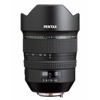 PENTAX 宾得 HD D FA 15-30mm F2.8 ED SDM WR 广角变焦镜头 宾得K卡口