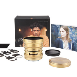 lomography 乐魔 Petzval 55mm F1.7 标准定焦镜头 佳能RF卡口 67mm 黄铜