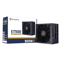 银欣 500W额定 ET500W-MG 金牌ATX全模组电源/DC-DC/静音风扇