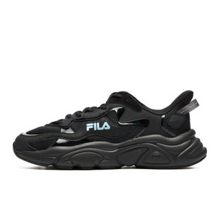 FILA 斐乐 FUSION系列 男子跑鞋 T12M135205F-BK 黑色 41