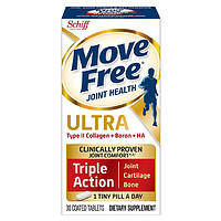 Schiff 旭福 Move Free 氨糖 骨胶原蛋白软骨素  白瓶  30粒