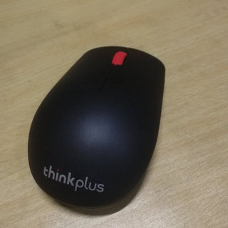 ThinkPlus 1296 2.4G无线鼠标 1200DPI 黑色