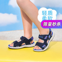 SKECHERS 斯凯奇 男童魔术贴凉鞋