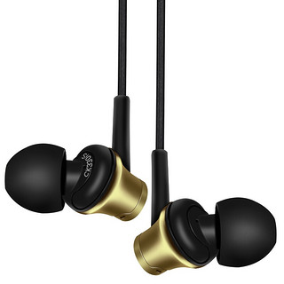 audio-technica 铁三角 ATH-CK330iS 入耳式有线耳机 金色 3.5mm