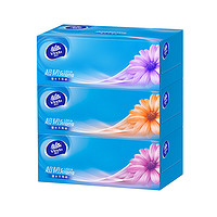 Vinda 维达 棉韧奢柔抽纸 敏感肌鼻炎可用柔软纸巾 M码80抽3包