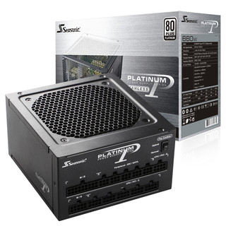 seasonic 海韵 PLATINUM系列 P-660 白金牌（92%）全模组ATX电源 660W