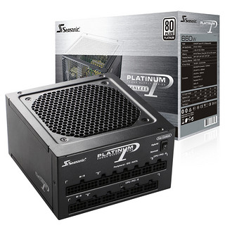 seasonic 海韵 PLATINUM系列 P-660 白金牌（92%）全模组ATX电源 660W