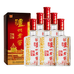 LUZHOULAOJIAO 瀘州老窖 六年窖頭曲 濃香型白酒 52度 500ml 6瓶 整箱裝(內含禮品袋)